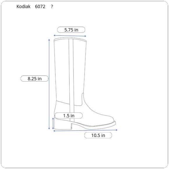 Kodiak Red Leather Winter Boots Women's Sz 7-7.5 - Picture 8 of 8